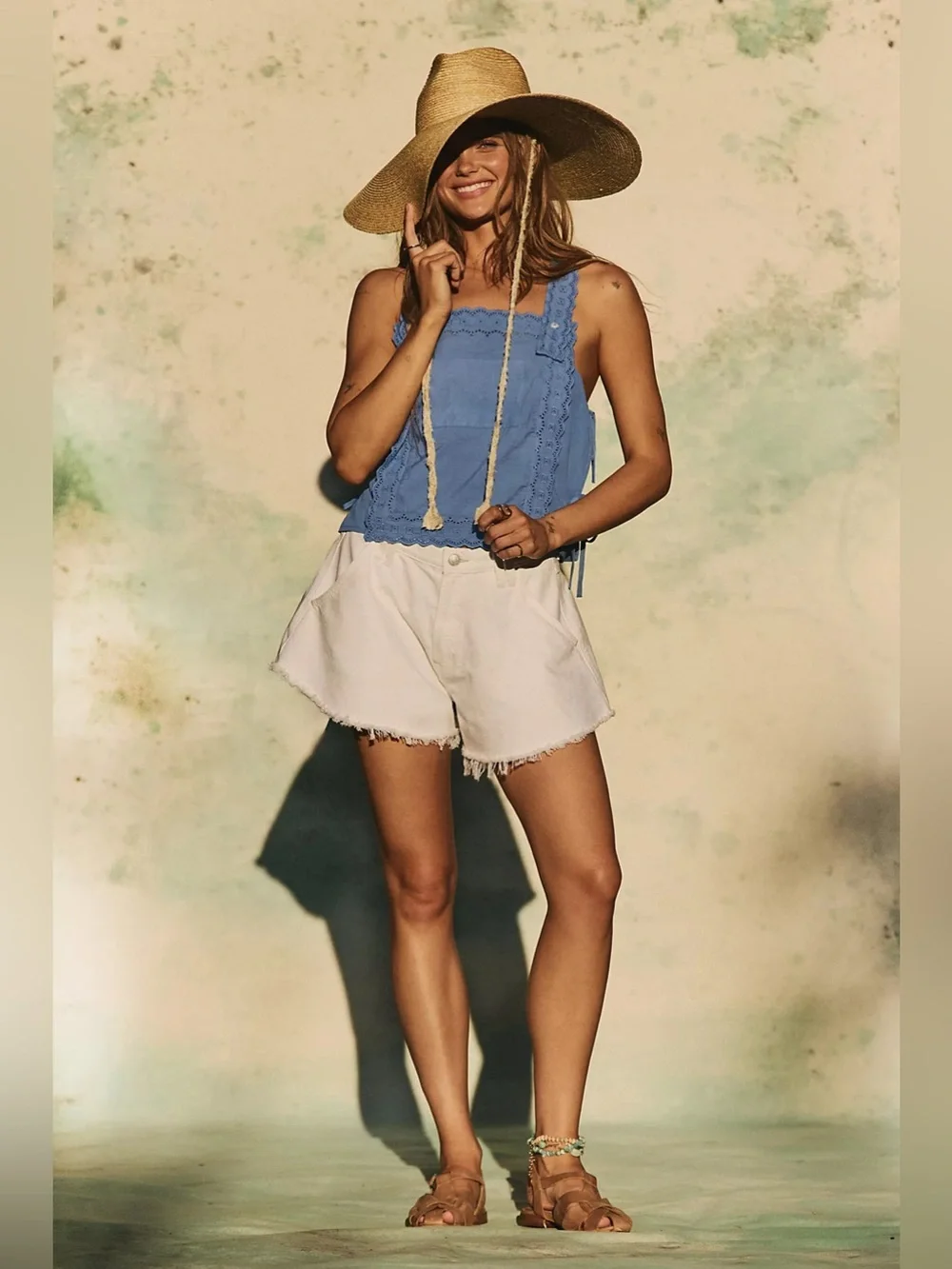 NWT! FP Free People Carina Apron Tank Sz Small